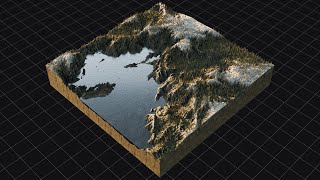 The Best FREE Landscape Generator You Havent Heard Of blender gamedev 3d [upl. by Atis]