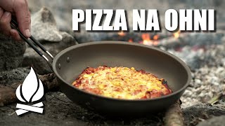 VYNIKAJÍCÍ PIZZA NA OHNI  RECEPT NA TĚSTO [upl. by Ellehctim]