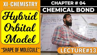 Hybrid Orbital Model  HOM  Shape of Molecules  CH4  Chemical Bond  XI  Chemistry  STBB [upl. by Dayna]