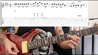 How to play ‘I Believe In A Thing Called Love’ by The Darkness Guitar Solo Lesson wtabs pt1 [upl. by Lainey672]