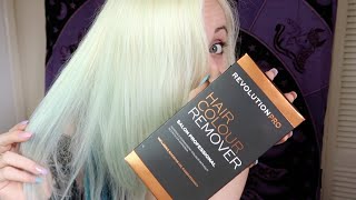 Revolution Pro Hair Color Remover Review [upl. by Chun255]