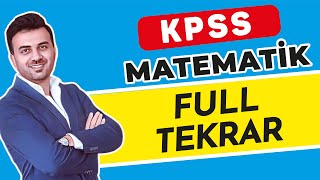 KPSS MATEMATİK FULL TEKRAR  ŞENOL HOCA [upl. by Darleen]