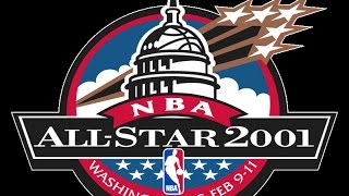 NBA AllStar Game 2001 Montes amp Daimiel [upl. by Swee727]