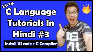 Install amp Configure VS Code With C Compiler C Tutorial In Hindi 3 [upl. by Diva626]