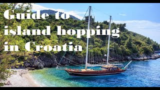 Guide to island hopping in Croatia [upl. by Etaner]