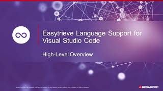 Easytrieve Visual Studio Code Extension High Level Overview [upl. by Carolus]