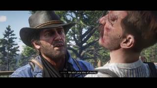 Red Dead Redemption 2 PS4  How Arthur Contracted Tuberculosis [upl. by Brahear435]