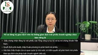 GIAO DỊCH TRÁI PHIẾU CỦA CÔNG TY CỔ PHẦN [upl. by Anilyx]