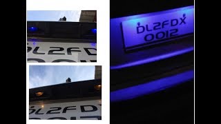 How to Change a Number Plate Bulb on a Citroen Berlingo Van [upl. by Oile852]