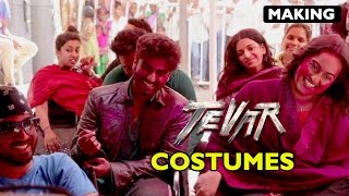 Making of Tevar  Costumes  Arjun Kapoor Sonakshi Sinha amp Manoj Bajpayee [upl. by Ciprian774]