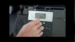 DEMO Video AlcatelLucent digital phone 4029 on the Enterprise solution [upl. by Thane]