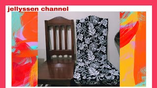 Paano GUMAWA ng DINING CHAIR COVER [upl. by Leftwich34]