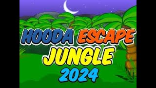 Hooda Escape Jungle 2024  Walkthrough  Hints  Cheats [upl. by Ennaegroeg449]