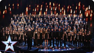 Welsh choir Côr Glanaethwy raise the roof  SemiFinal 1  Britains Got Talent 2015 [upl. by Atnoek]