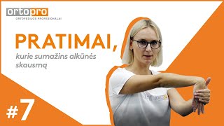 Pratimai kurie sumažins alkūnės skausmą [upl. by Suirtimed]