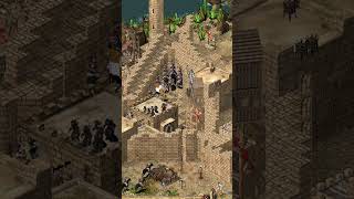 Stronghold Crusader Lord Crusader vs Wazir shorts ytshorts [upl. by Hildick]