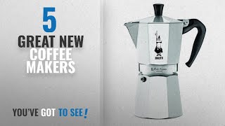 Top 10 La Cafetiere Coffee Makers 2018 Bialetti Moka Express 9 cup Espresso Maker [upl. by Yellat]