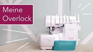 Meine neue Overlock Maschine die baby lock Enlighten [upl. by Aratal]