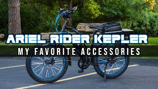 My Favorite ARIEL RIDER KEPLER Accessories feat Veetireco Speedsters [upl. by Tija]