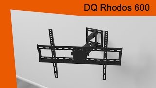 DQ Rhodos 600 LCD TV Wandhalterung  DQ Wall Support [upl. by Elsi913]