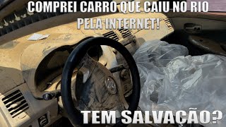 Comprei um corolla de enchente pela internet  Restauração EP1 [upl. by Zubkoff]