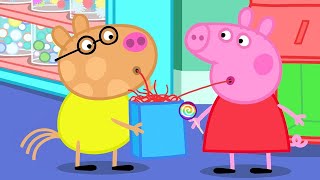 Lets Go Shopping At The Sweet Shop 🍬  Peppa Pig Tales Full Episodes [upl. by Etteuqram]