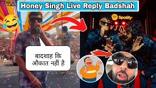 honey Singh Live reply Badshah  Holi Mumbai YoYoHoneySingh [upl. by Arnon]