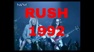 Rush Interview with live parts 1992 [upl. by Eirtemed]