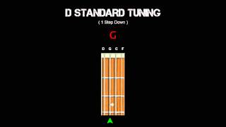 Bass Tuning  D Standard [upl. by Evonne]