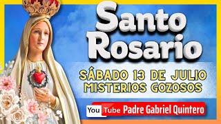 🌹 SANTO ROSARIO de hoy sábado 13 de julio de 2024 🌸 Oración de Hoy Sábado  Misterios Gozosos [upl. by Malchus]