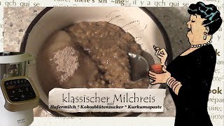 KRUPS Prep and Cook  Milchreis mit Hafermilch Kurkumapaste und Kokosblütenzucker [upl. by Cairistiona]