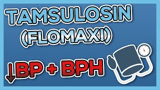 Tamsulosin Flomax Nursing Drug Card Simplified  Pharmacology [upl. by Nickie]