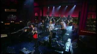 St Vincent  quotMarrowquot on Letterman TheAudioPervcom [upl. by Oynotna]