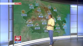 Viz Weather in ProTV  Romania [upl. by Acinorav]