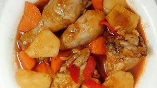 Chicken Afritada  Afritadang Manok [upl. by Suraved]