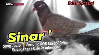 TOP‼️Edisi Spesial SINAR Tim PKJ Juara🏆 Pertama BOB Tiket 500ribu legok Pekalongan [upl. by Gustav]