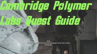 Fallout 4 Cambridge Polymer Labs Quest Guide [upl. by Gemperle]