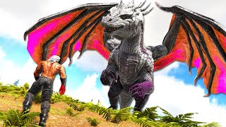 Taming An Absolute MONSTROSITY of a Dragon  ARK MEGA Modded 30 [upl. by Yeldar]