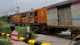 12011 New Delhi  Kalka Shatabdi Express with Banker LDH Alcomotive WDG3A [upl. by Claus62]