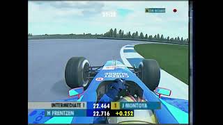 F1 2002 Indianapolis  HeinzHarald Frentzen OnBoard Lap  assettocorsa [upl. by Kariotta700]