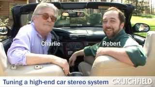 Tuning a Highend Car Stereo System  Crutchfield Video [upl. by Reyem]