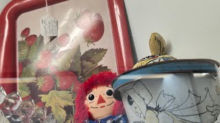 Raggedy Ann dolls amp toys at the antique store [upl. by Roydd723]