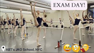 Behind the Scenes NYC Ballet Students Exam Day 🩰😲 [upl. by Eyahsal]