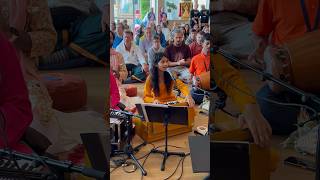 Maithili Thakur Singing with Bhakti Marga Devotees [upl. by Madonia]