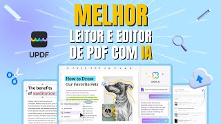 Melhor Leitor e Editor de PDF com IA  UPDF [upl. by Etnomaj]