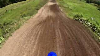 I RODE MY NEW YZ250F ON A TRACK FOR THE FIRST TIME [upl. by Ailicec]