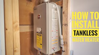 How To Install A Tankless Water Heater [upl. by Trevor477]