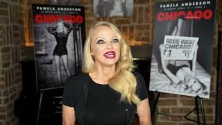 Watch Chicagos Newest Roxie Hart Pamela Anderson Meet the Press [upl. by Sheilah]