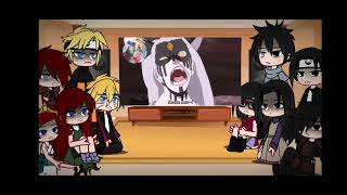 Uzumaki and Uchiha Clan React To Naruto and Sasuke vs Momoshiki Tsuki [upl. by Tenay]