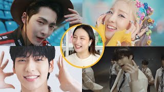 REACTING TO LUN8 SANDARA PARK ampTEAM TXT X JONAS BROTHERS CUOK [upl. by Walrath114]